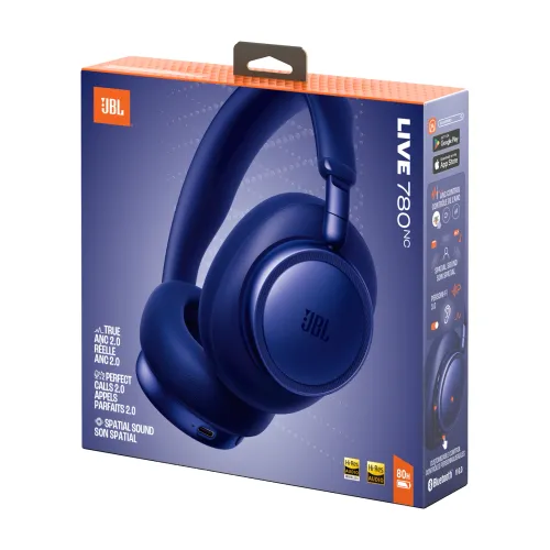 Słuchawki bezprzewodowe JBL Live 780NC Nauszne Bluetooth 6.0 Niebieski