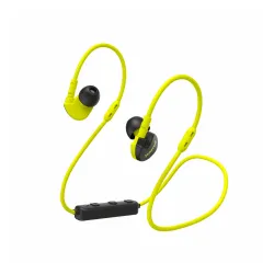 Słuchawki bezprzewodowe Hama Freedom Athletics II Dokanałowe Bluetooth 5.3 Żółty