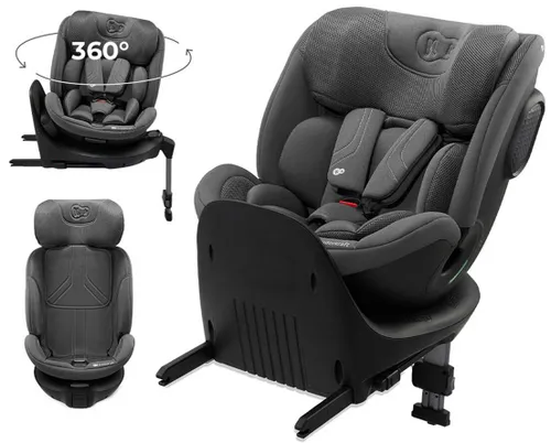 Fotelik samochodowy KINDERKRAFT Xrider 2 I-size 40-150 cm (0-21 kg) Szary