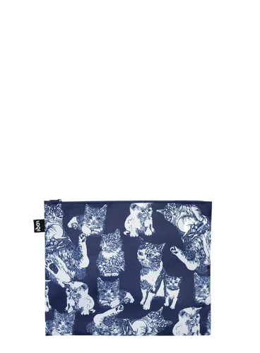 Organizery z recyklingu Loqi Red Poppy Bee - cats