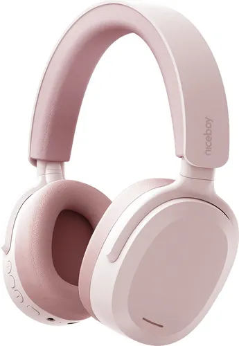 Słuchawki nauszne NICEBOY Sora Różowy