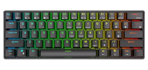 Klawiatura ROYAL KLUDGE RK61 RGB Red Switch Czarny