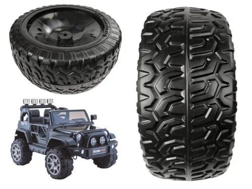 Koło Do Auta Na Akumulator Jeep Dżip Hp002B 33X13Cm Bez Adaptera