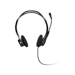 Słuchawki przewodowe z mikrofonem Logitech Headset 960 OEM Nauszne Czarny