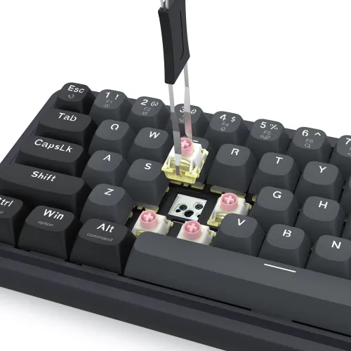 Klawiatura magnetyczna Redragon Nova K709GB-RGB-M UltraMag Switch Czarny