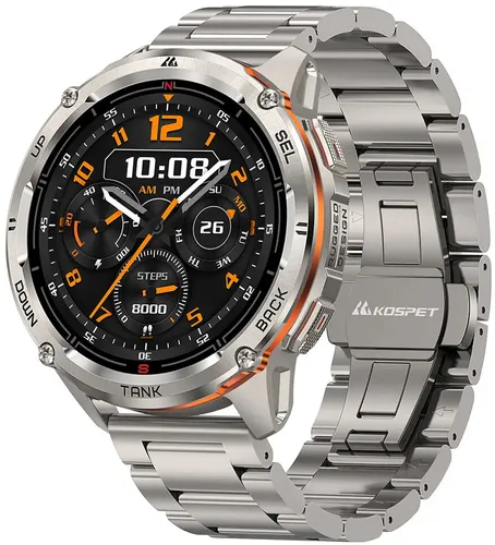 Smartwatch KOSPET Tank T3 Ultra 2 Special Edition Srebrny