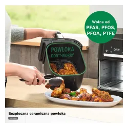 Air fryer Bosch Serie 4 Double Drawer MAFD440B7 2500W 9l