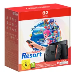 Konsola NINTENDO Switch 2 Czarny + Sports Resort Gra NINTENDO SWITCH 2 + NINTENDO Switch Online 3 miesiące