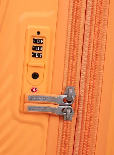 Walizka mała American Tourister Mickey Magic - peachy orange