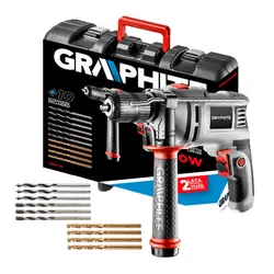 Graphite darbeli matkap 58G736 650W