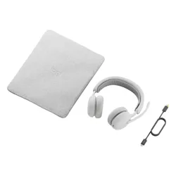 Słuchawki LOGITECH Zone Wireless 2 ES Bezprzewodowe, Nauszne, ANC Biały