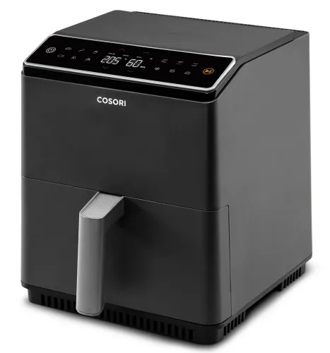 Frytkownica beztłuszczowa Cosori Dual Blaze 1700W 6,4l Aplikacja mobilna Szary