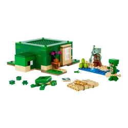 LEGO Minecraft 21254 черепаховый пляжный домик