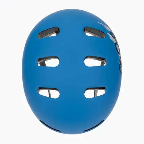 Kask dziecięcy UVEX Kid 4 Style super hero blue matt