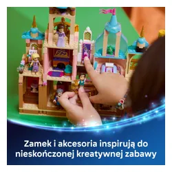 LEGO 43297 Disney: Замок Рапунцель, набор кубиков 6+