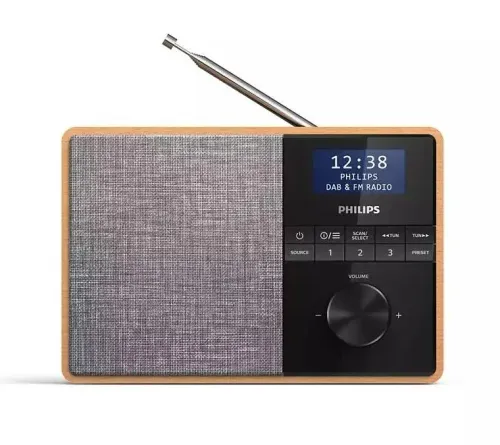 Radioodbiornik Philips TAR5505/10 Radio FM DAB+ Bluetooth Beżowy