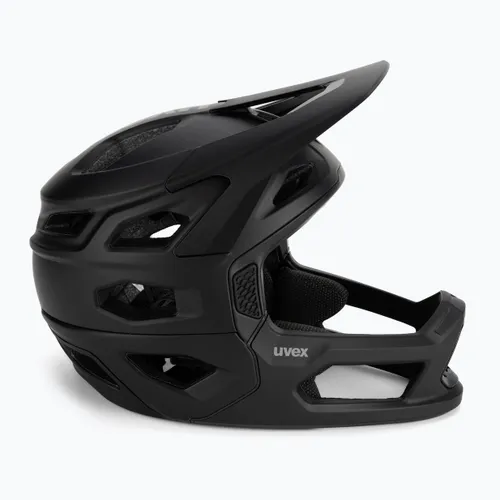 Kask rowerowy UVEX Revolt all black matt