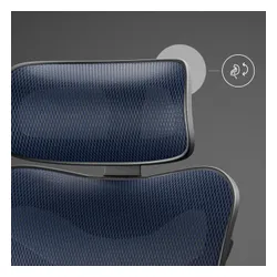 Fotel DIABLO CHAIRS V-Commander Czarno-niebieski