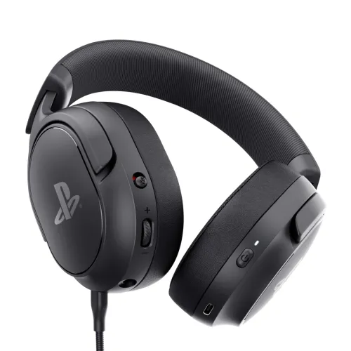Słuchawki bezprzewodowe z mikrofonem GXTrust PlayStation®5 GXT499 Forta Nauszne Czarny