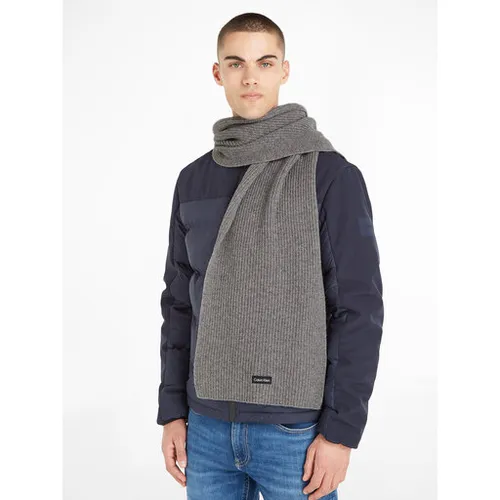 Calvin Klein Tati lână tricot eșarfă K50K510995 fantoma Gri PCD