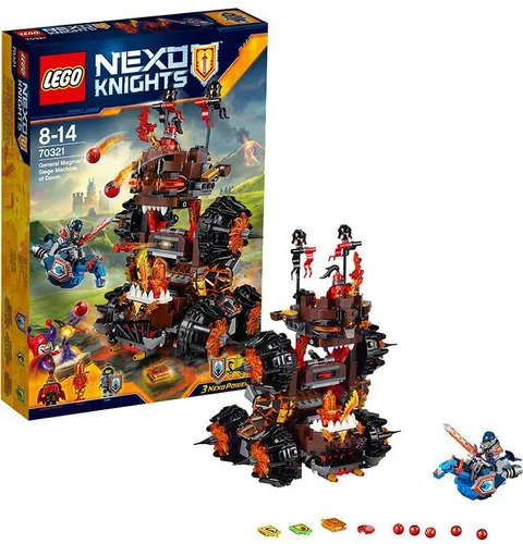 Конструктор Lego Nexo Knights осадная машина генерала Магмара (70321)