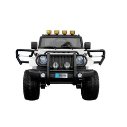 Auto Na Akumulator Dla 2 Dzieci Dżip Wxe-1688 4X4 LED Pilot Skóra Eva MP3 Strong 2 Akumulatory