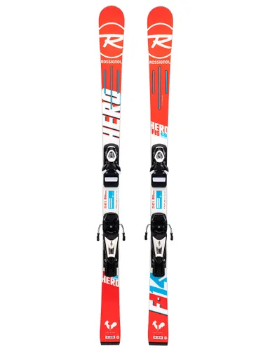 Narty dziecięce sportowe ROSSIGNOL HERO FIS GS PRO + wiązania LOOK NX JR7 - Długość (cm) - 135