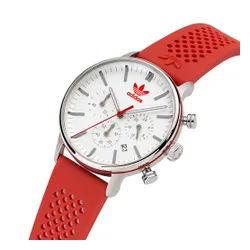 Adidas Originals Code One Chrono Watch Aosy23019 Silver