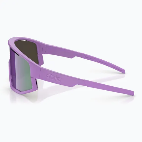 Okulary przeciwsłoneczne Bliz Fusion Small matte purple/grey purple mirror
