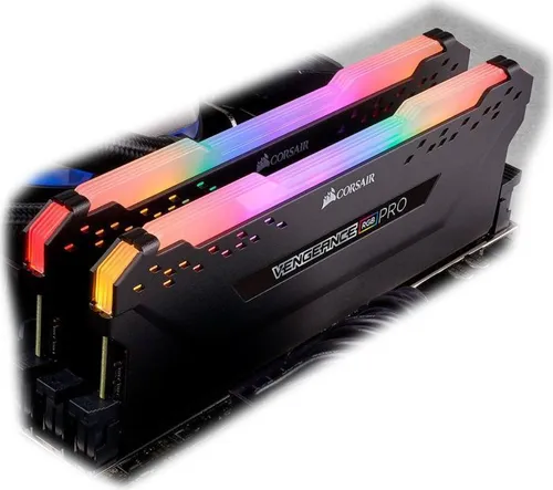 Pamięć Corsair Vengeance RGB PRO, DDR4, 32 GB, 2666MHz, CL16 (CMW32GX4M2A2666C16)