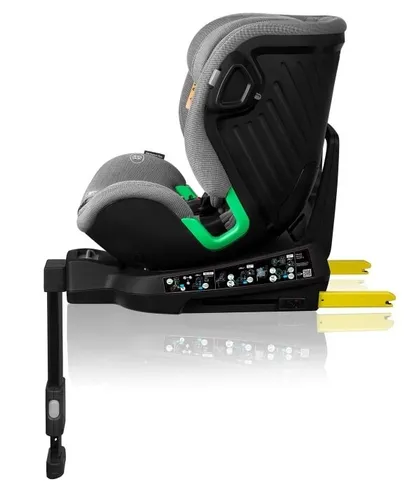 Fotelik samochodowy LIONELO Harmony i-Size 40-150 cm (0-36 kg) Szary