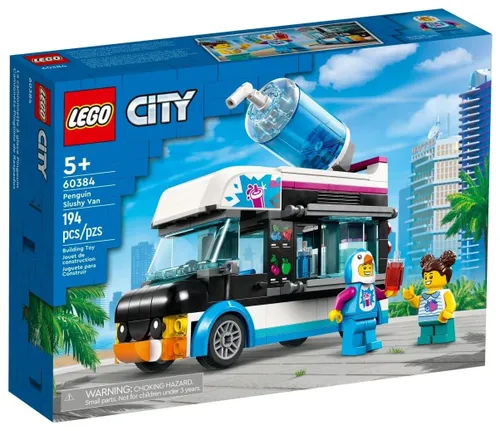 LEGO City 60384 Pingwinia furgonetka ze slushem