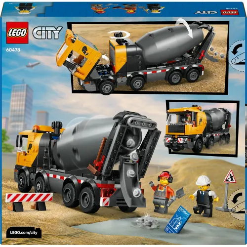 LEGO 60478 City Betoniarka