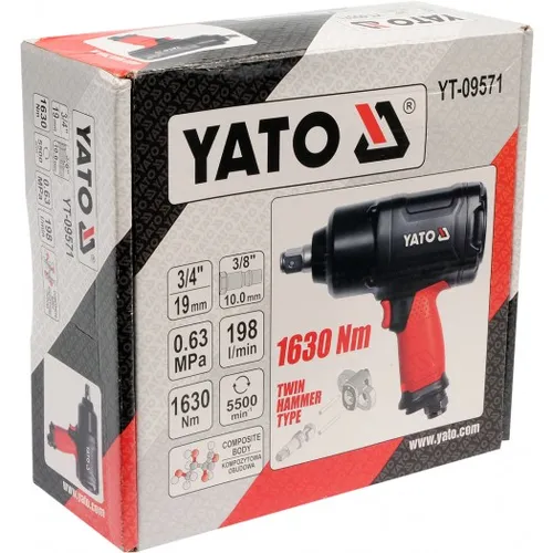 Yato anahtarı YT-09571 6.3 bar 3/4"