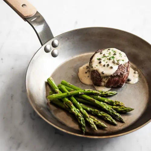 DE BUYER Mineral B Bois 20 cm - patelnia ze stali węglowej