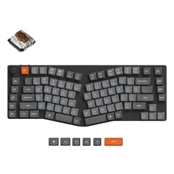 Klawiatura KEYCHRON K15 Max (Alice Layout) QMK Wireless Custom Mechanical Gateron Brown 2.0 Low Profile Switch