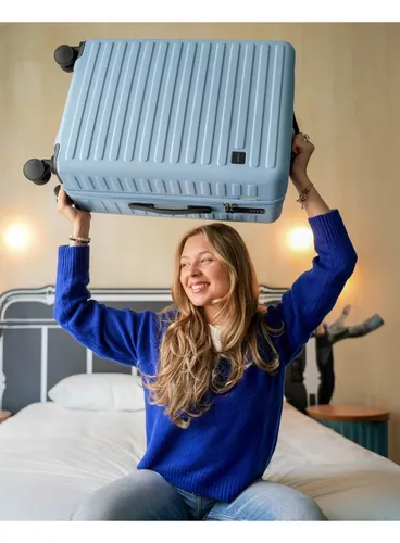 Walizka średnia Puccini Munich - niebieski