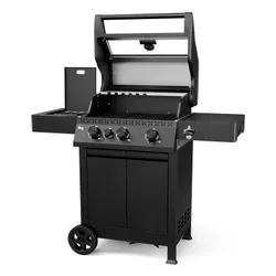 Grill gazowy KOLER Krone Compact Czarny 15.5 kW 60 x 46 cm