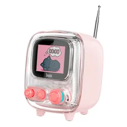Głośnik mobilny DIVOOM Tivoo 2 Radio FM Różowy