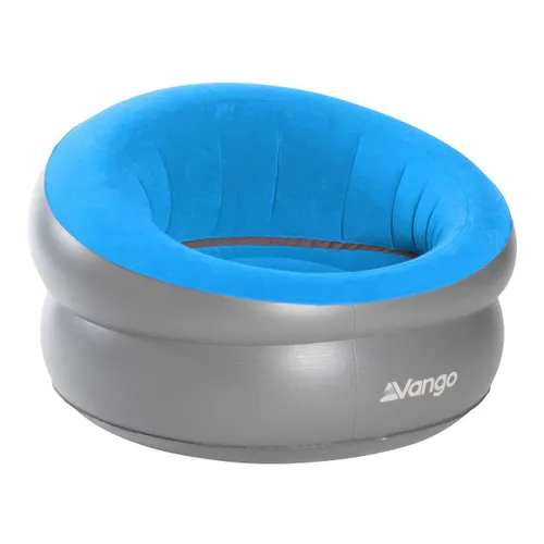Fotel turystyczny dmuchany Vango Inflatable Donut Flocked Chair mykonos blue