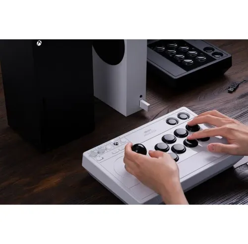 Kontroler 8BitDo Arcade Stick do PC Xbox Series X/S, Xbox One Bezprzewodowy/Przewodowy Biały