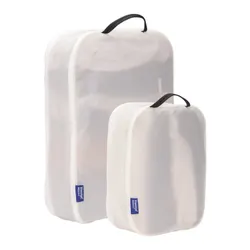 Dwa organizery podróżne Thule Packing Cube Set - white
