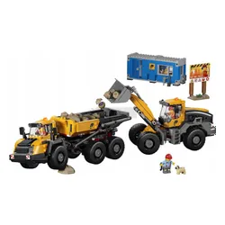 LEGO City 60494 Wywrotka i ładowarka czołowa, zestaw klocków 8+