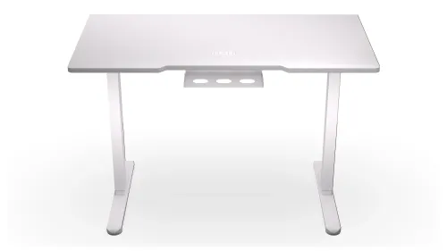 Biurko Endorfy Atlas S Electric Onyx White 114cm Regulacja wysokości Biały