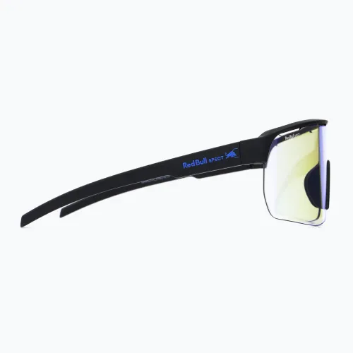 Okulary przeciwsłoneczne Red Bull SPECT Dakota Pro black/photochromic with blue mirror