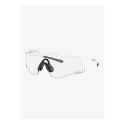 Okulary przeciwsłoneczne Oakley Cybr Zero matte white/clear to black iridium photochromic