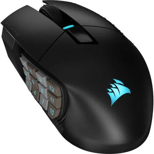 Myszka gamingowa Corsair Scimitar Elite Wireless Czarny