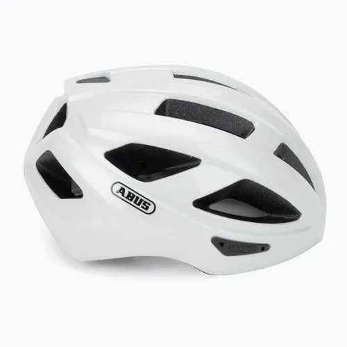 Kask rowerowy ABUS Macator pearl white