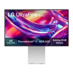 LG UltraFine 32U990A-S - 6K 224ppi | IPS Black | Thunderbolt 5 | HDMI 2.1 | DP 2.1 | USB-C PD 96W | HDR600