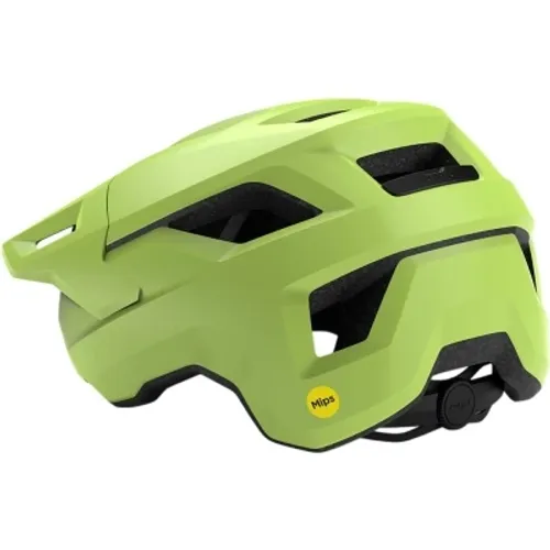 Kask rowerowy MET Shelter MIPS limonkowy
